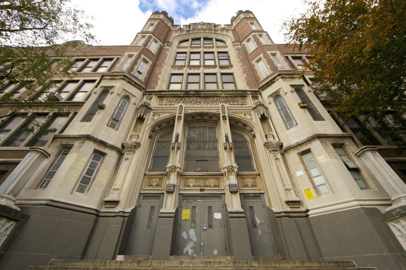 Exterior of West Philadelphia High.