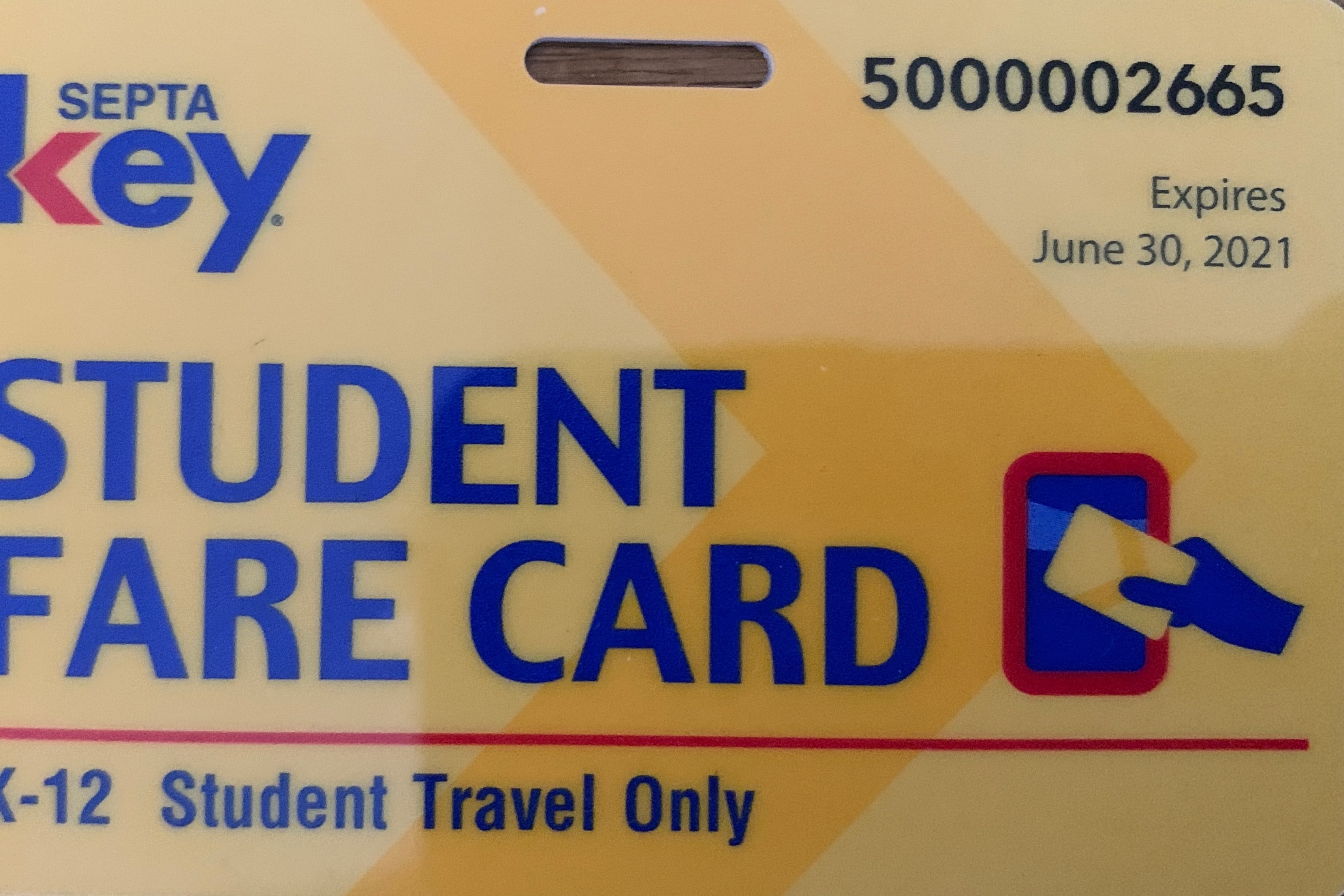 picture of fare card