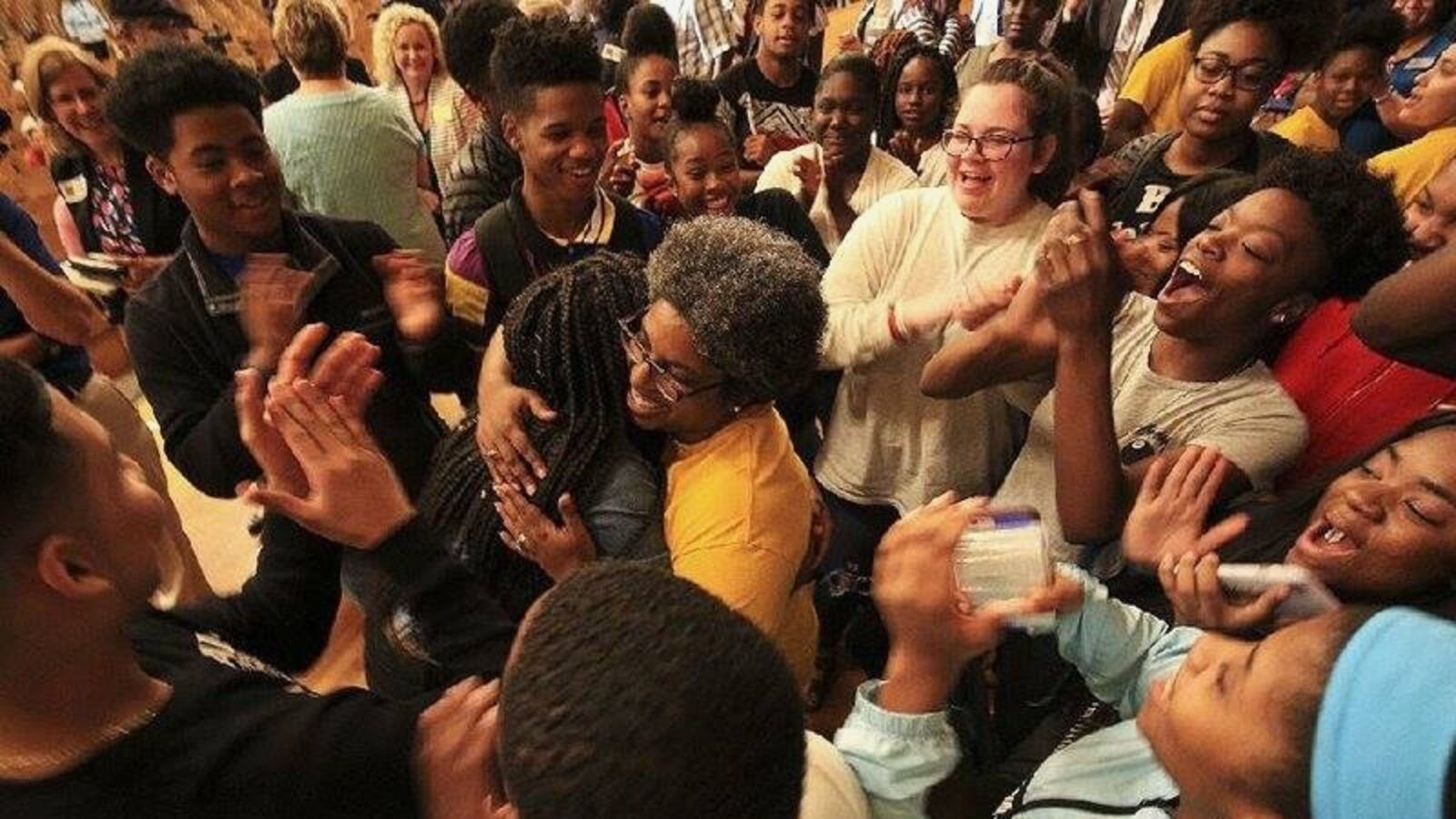 Stacey James McAdoo was named Arkansas' 2019 Teacher of the Year. She teaches speech and AVID at Little Rock Central High School.
