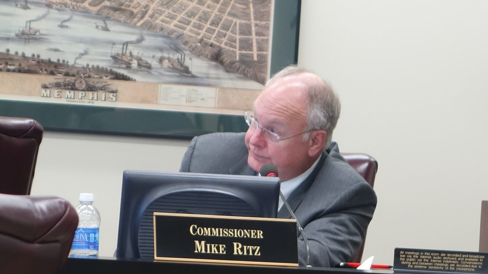 Commissioner Mike Ritz proposed an amendment that would've lowered the building study cost from $1.8 to $1.2 million and given Shelby County Schools control.