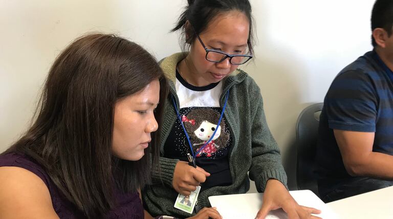 This Burmese refugee is using her own experience to guide others on a path toward success