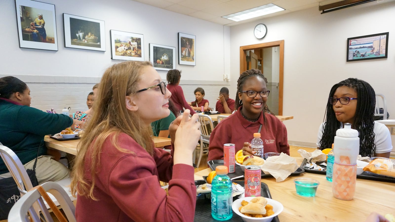 The Oaks Academy Middle School started accepting vouchers immediately because it was part of an accredited network.