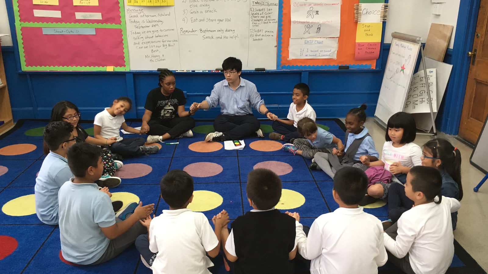 East Harlem Teaching Residents in the classroom.
