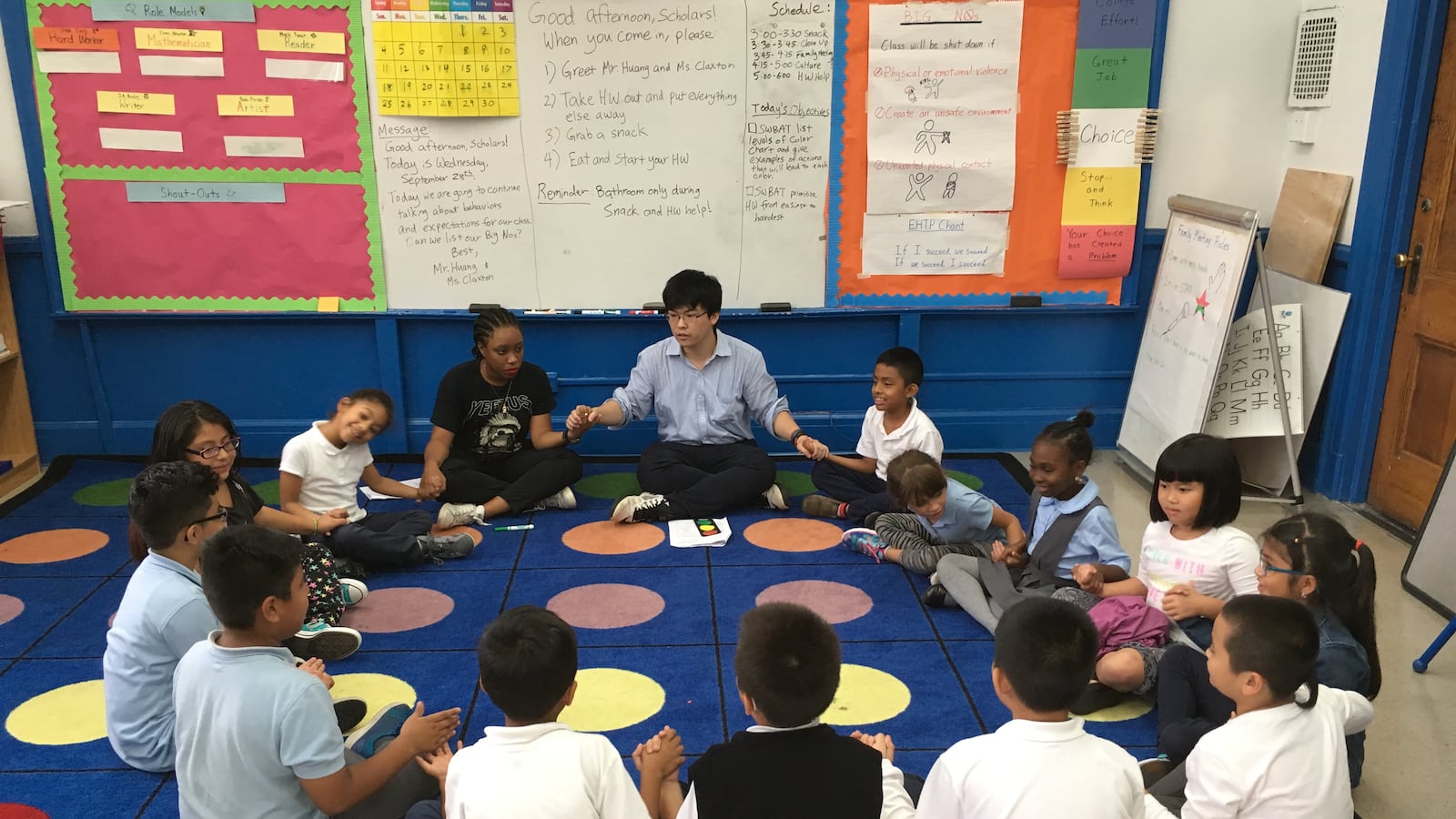 East Harlem Teaching Residents in the classroom.