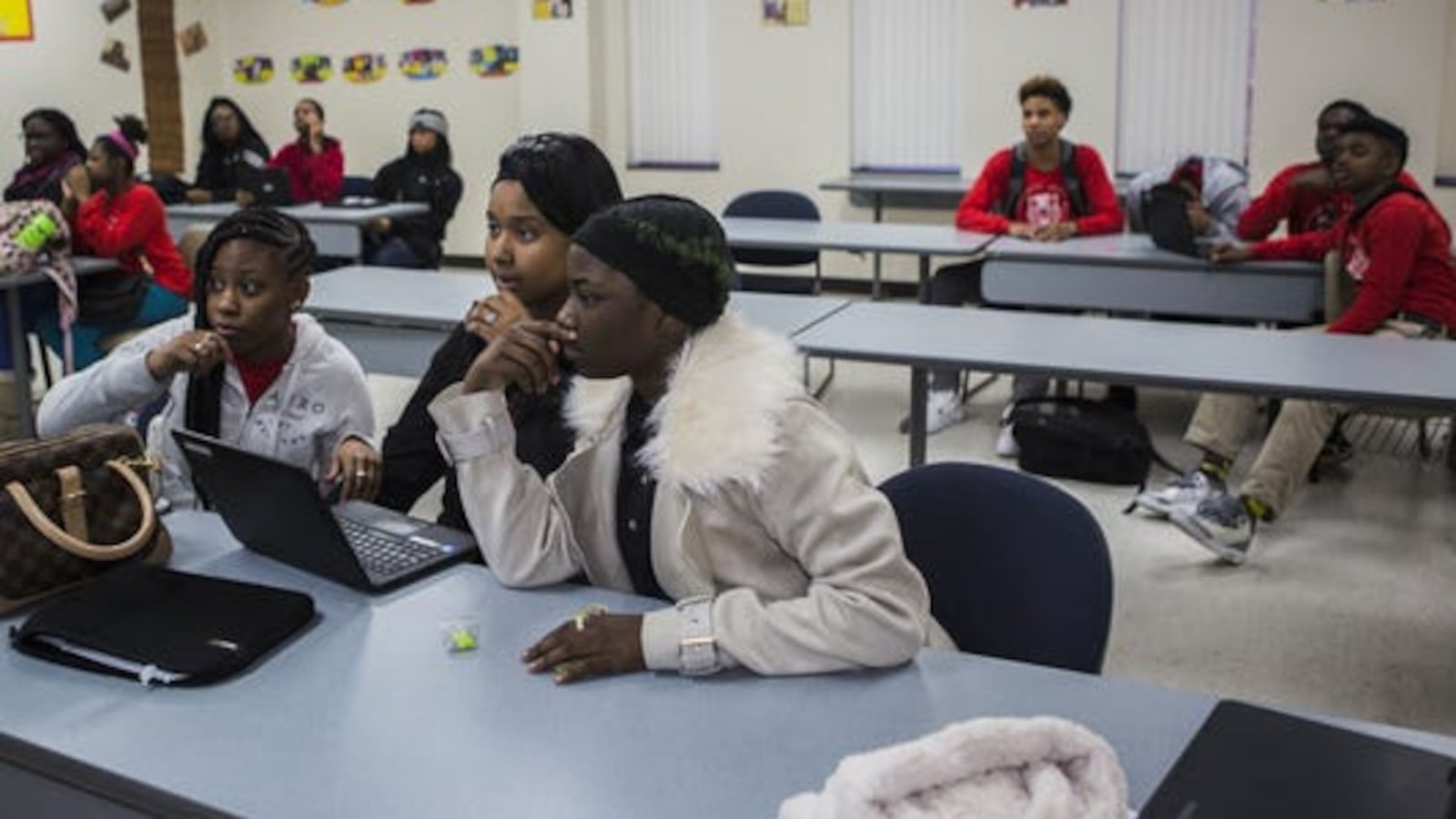 Southwest Early College High School enrolled 99 students during its first year, according to state data. Its latest scores on the state exam fell below district averages, and it had received a good rating from Shelby County Schools in the district’s own report card.