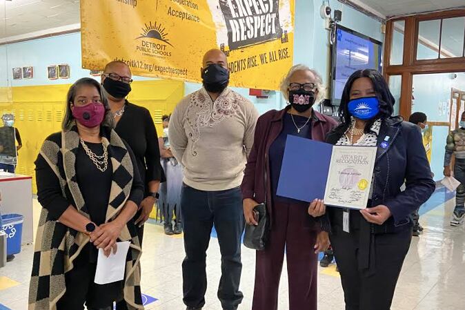 Detroit district teacher Tawana Jordan seeks to create a classroom atmosphere that is engaging, respectful, and where all students “feel like they’re the teacher’s pet.”
