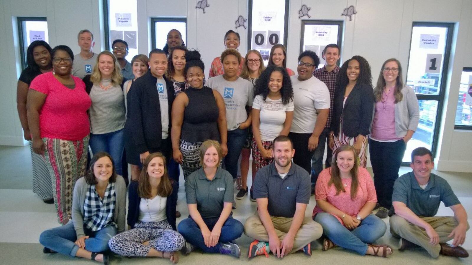 Faculty and staff of Memphis Delta Prep gather for a professional development day July 12 as the charter school prepares to open for the 2016-17 school year.