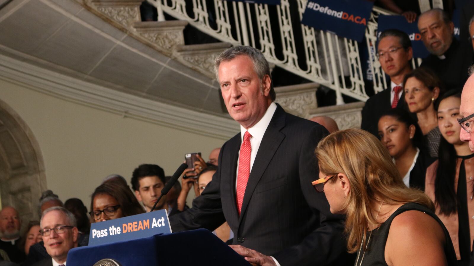 Mayor Bill de Blasio