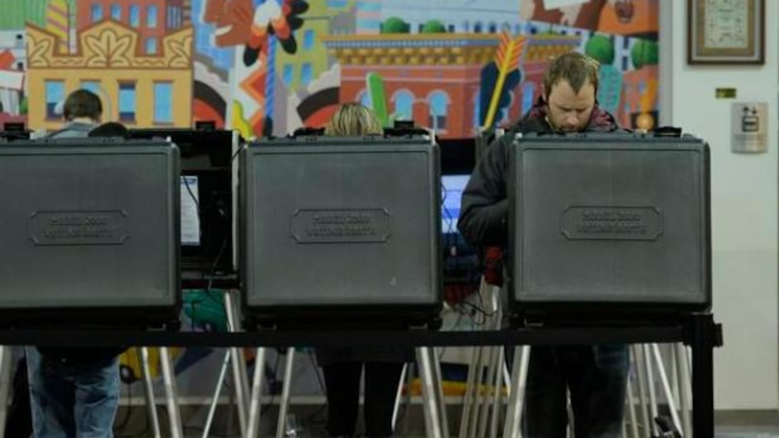 Voting day 2014 in Denver (Photo by RJ Sangosti/The Denver Post).