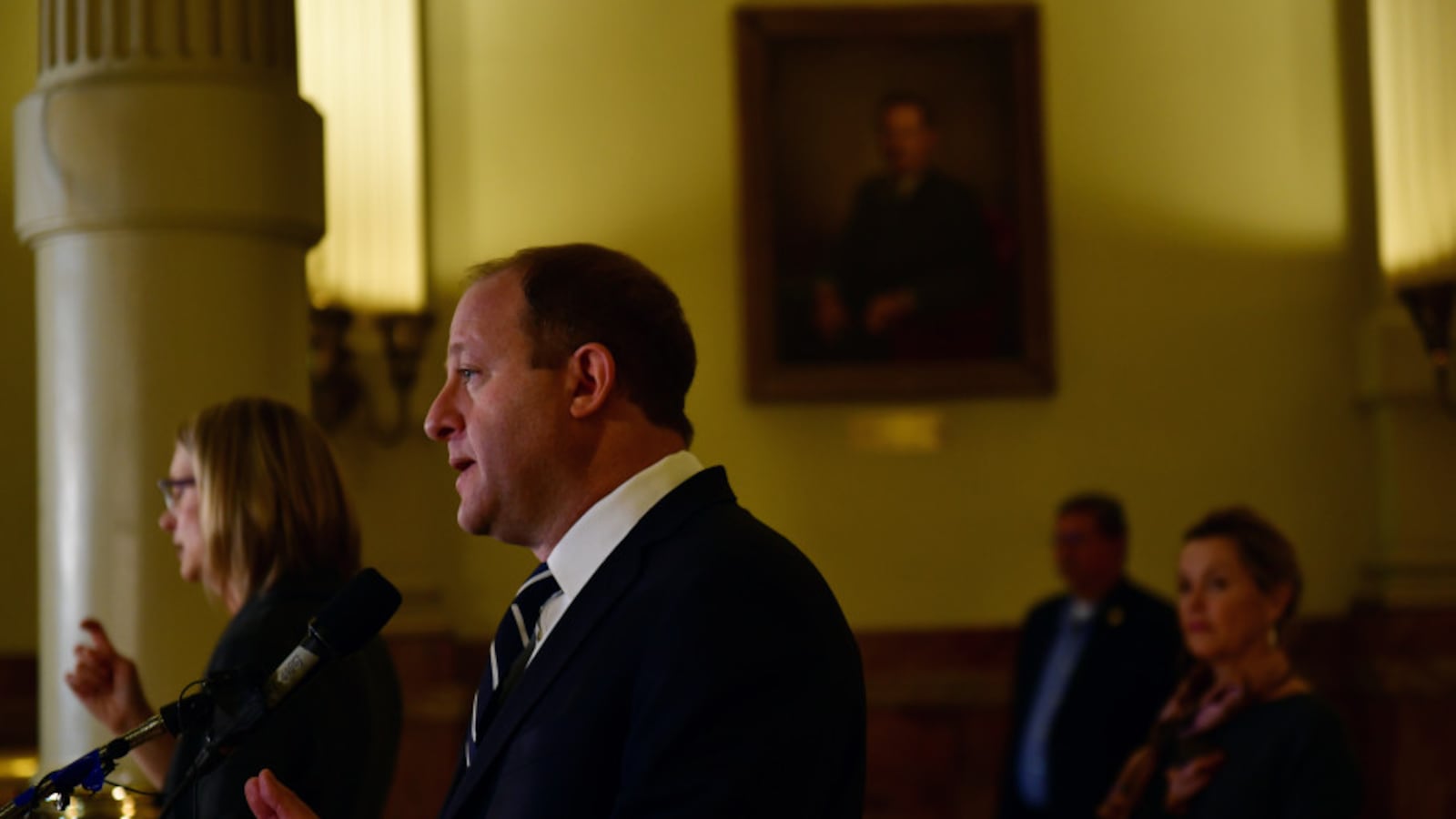 Gov. Jared Polis announced a series of orders to give more financial support to small businesses, homeowners, renters, and taxpayers as the novel coronavirus puts a heavy strain on Colorado's economy.