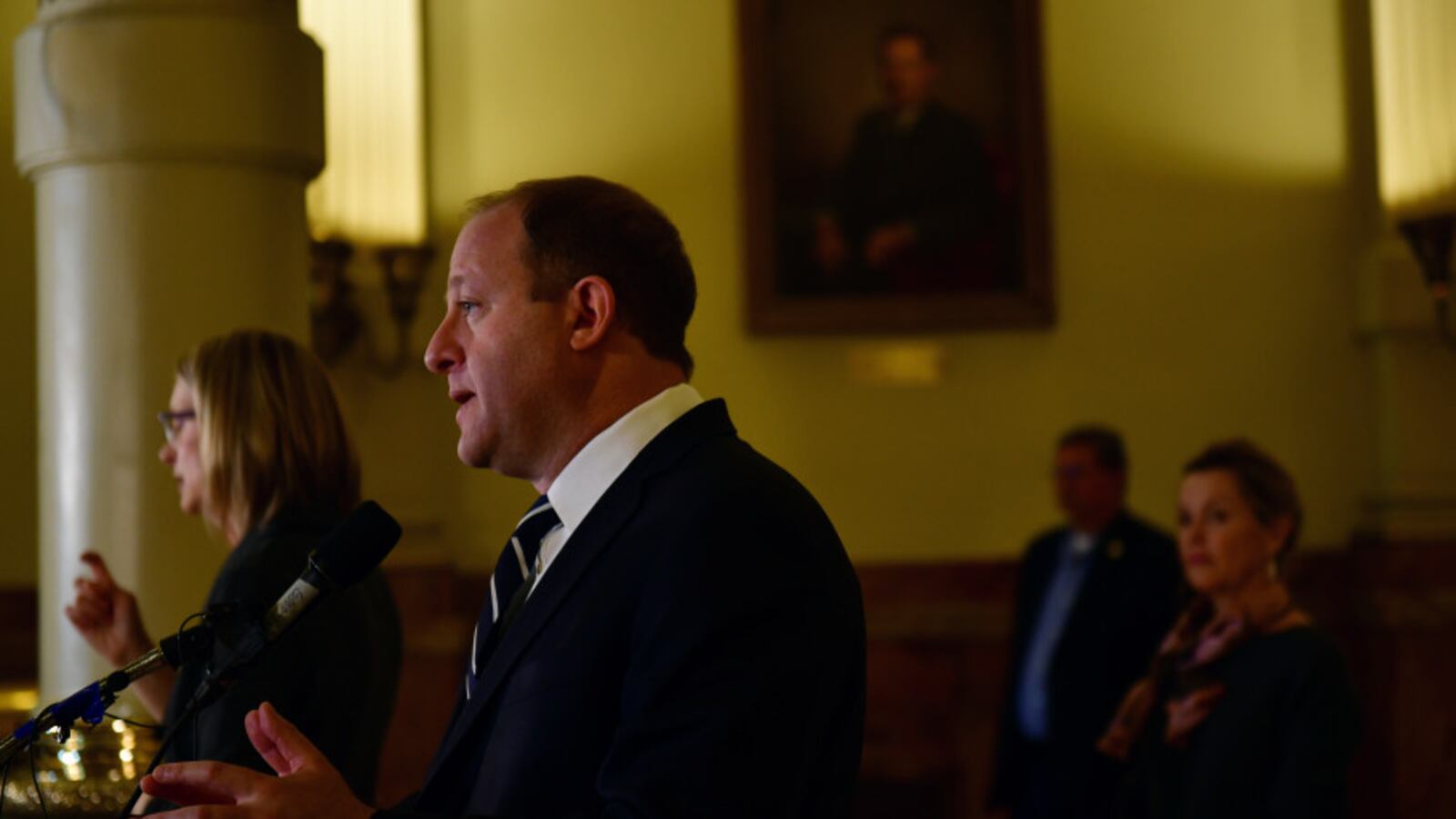 Gov. Jared Polis announced a series of orders to give more financial support to small businesses, homeowners, renters, and taxpayers as the novel coronavirus puts a heavy strain on Colorado's economy.