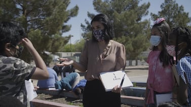 How this National Teacher of the Year uses an outdoor classroom to teach, connect with families