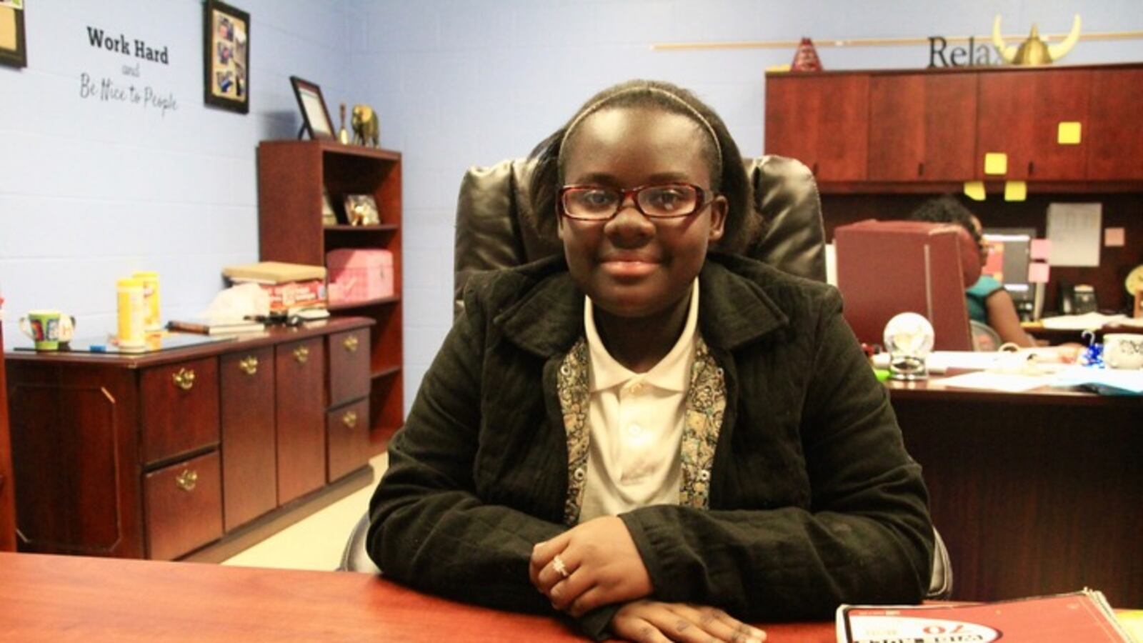 Eighth-grader LaTonja Boyce now gets driven by a family member to Riverview School, a K-8 school in south Memphis, but that's not always been the case.