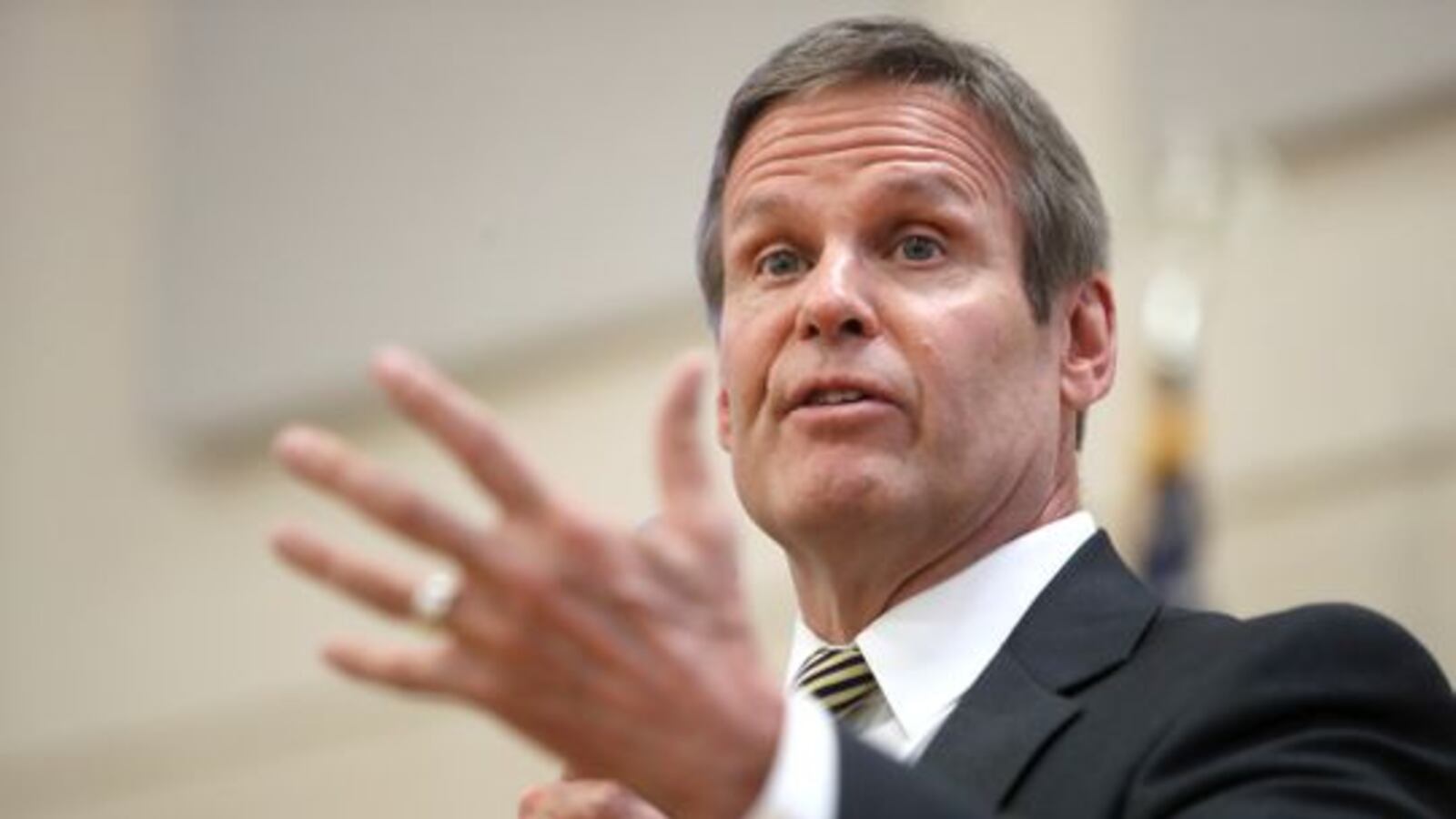 Bill Lee, who became Tennessee’s governor in January 2019, says his administration is committed to school-based programs that can improve the state’s literacy rate.