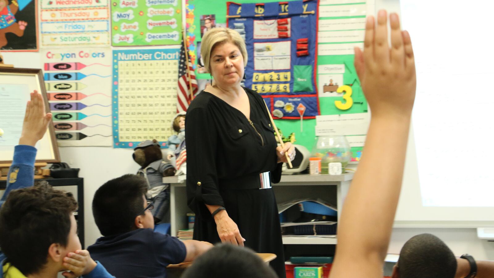 Lourdes Reyes, Newark's 2018 Teacher of the Year.
