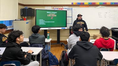 Latino boys at one selective Chicago high school find support through ‘Colegio’ peer mentoring