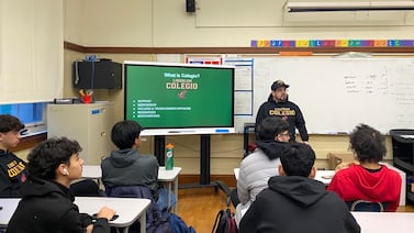 Latino boys at one selective Chicago high school find support through ‘Colegio’ peer mentoring