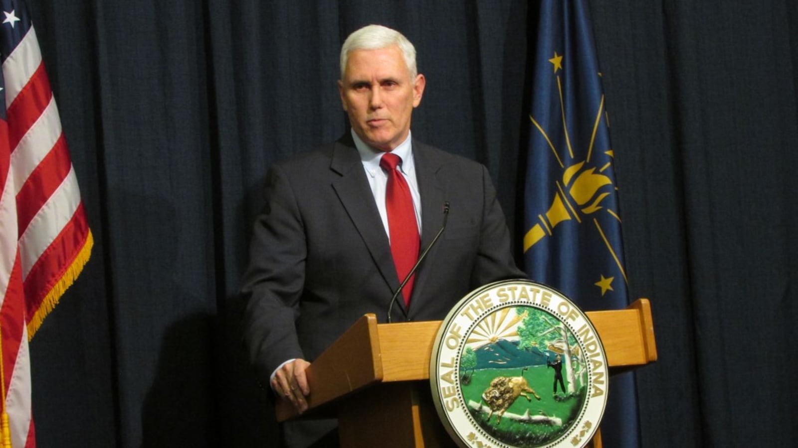 Gov. Mike Pence.