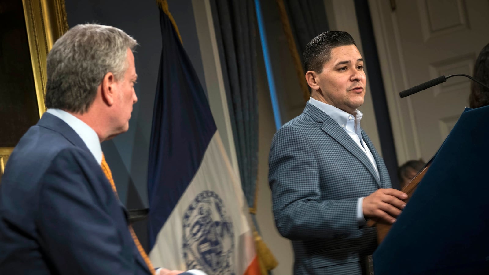Mayor Bill de Blasio and schools Chancellor Richard Carranza announced Sunday evening that New York City schools would close and shift to online learning amid the new coronavirus outbreak.