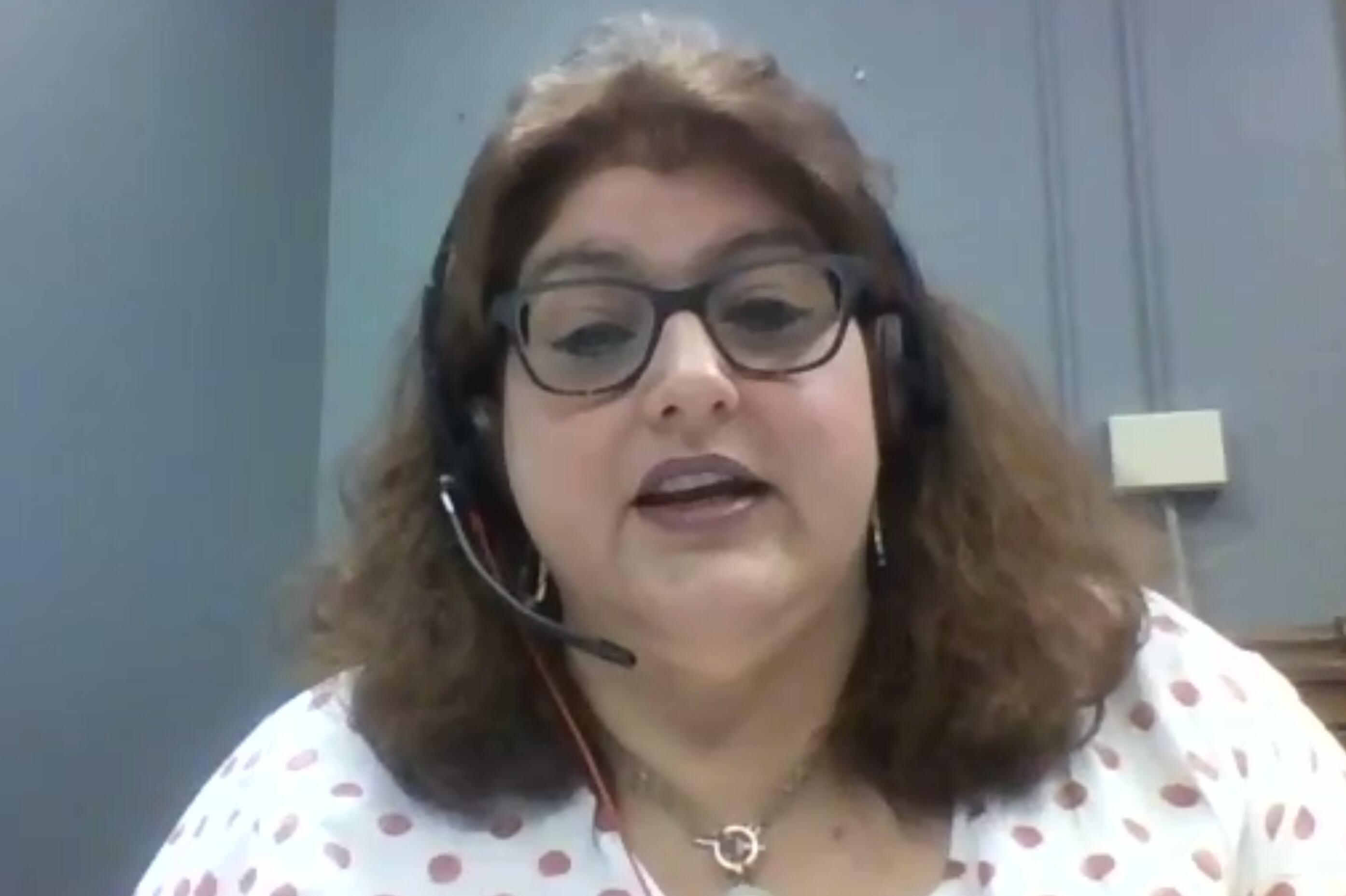 Indiana’s chief academic officer, Robin LeClaire, speaks during Indiana Black Expo’s virtual education conference.