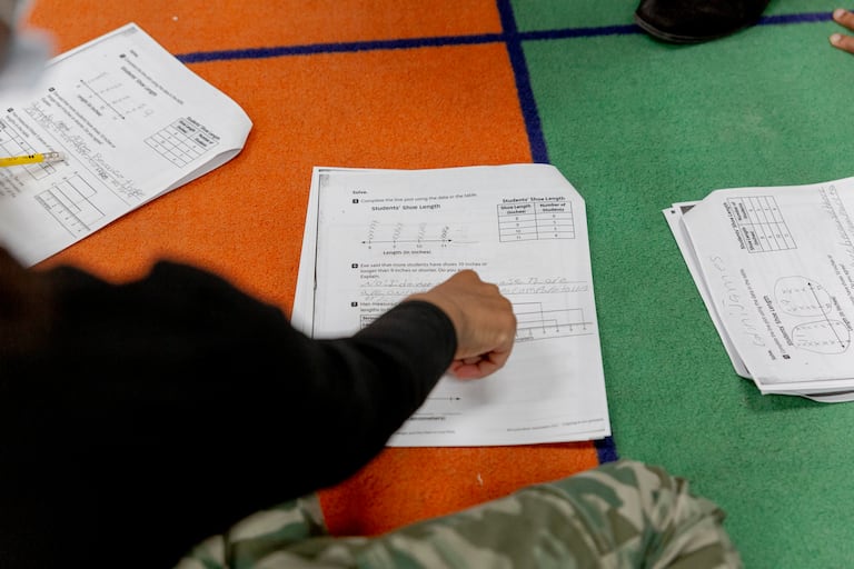 Reading scores stubbornly stagnant but  math scores show some improvement