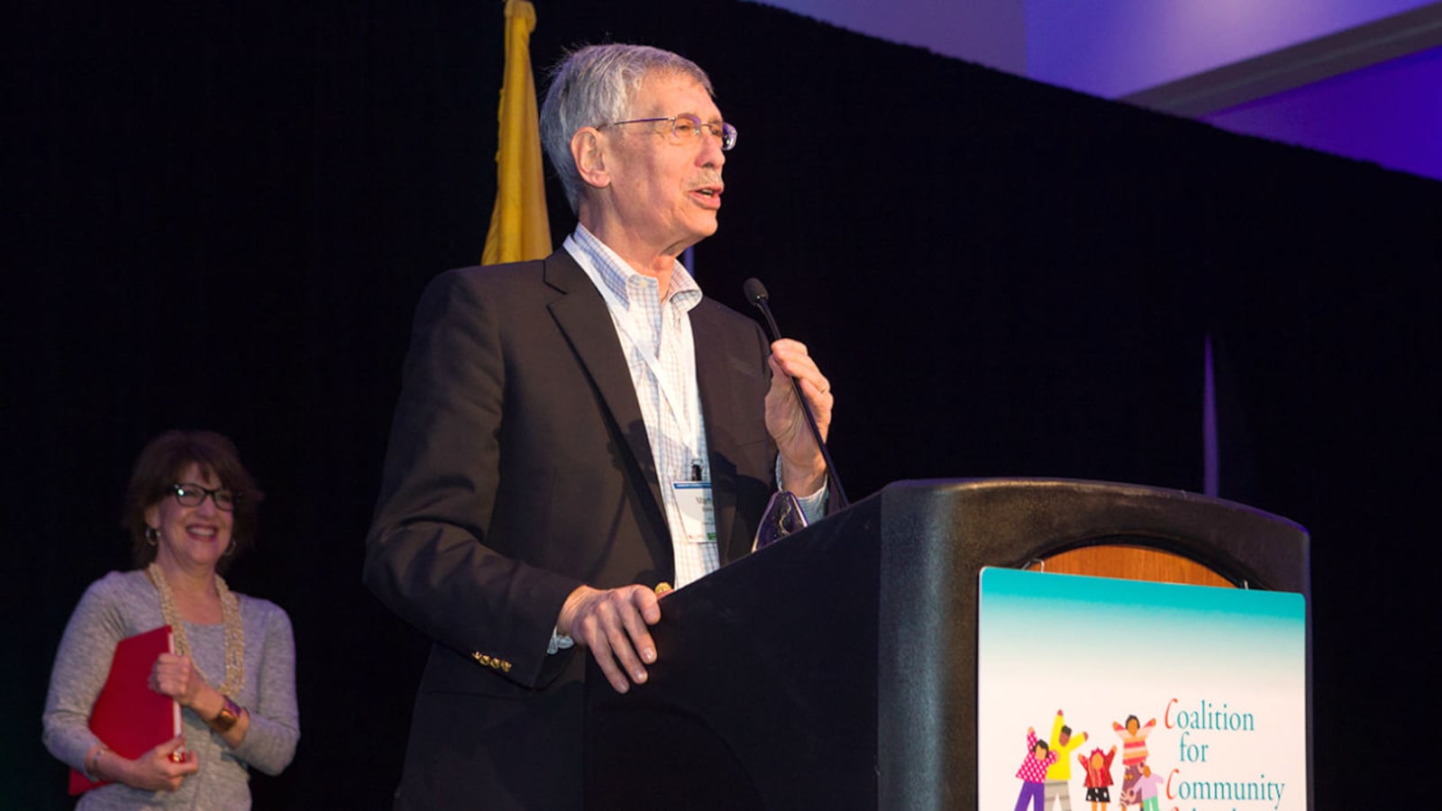 Martin Blank, director of the Coalition for Community Schools, spoke at a national forum in 2016.