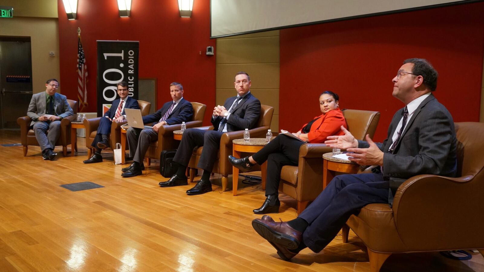 Panelists at the Chalkbeat forum on the IPS tax referendums.