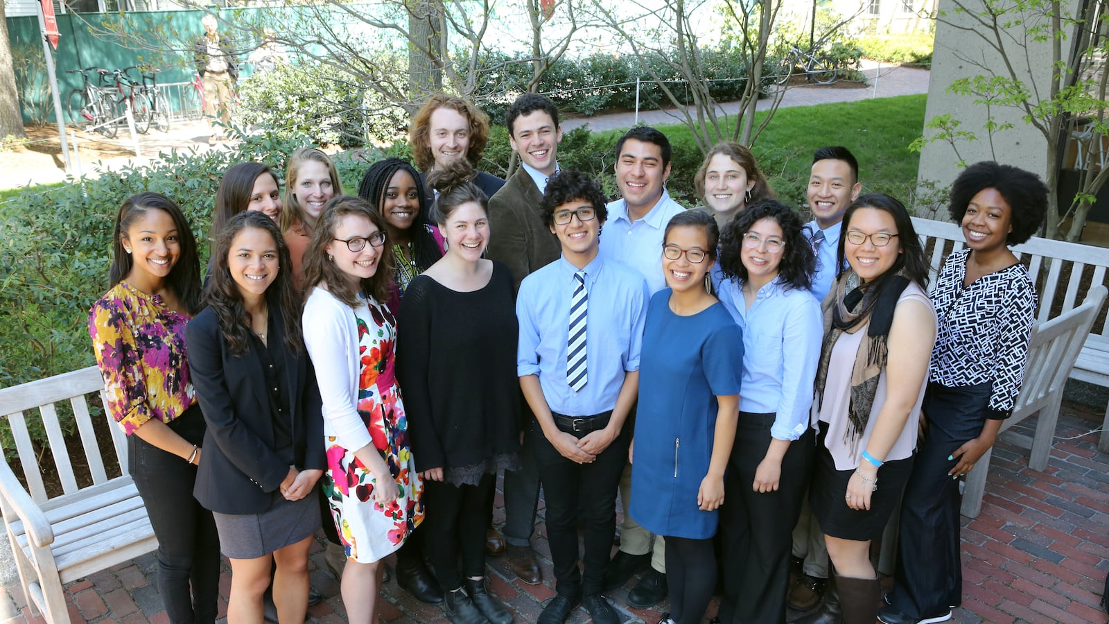 The incoming group of Harvard Teacher Fellows (photo courtesy of Harvard)