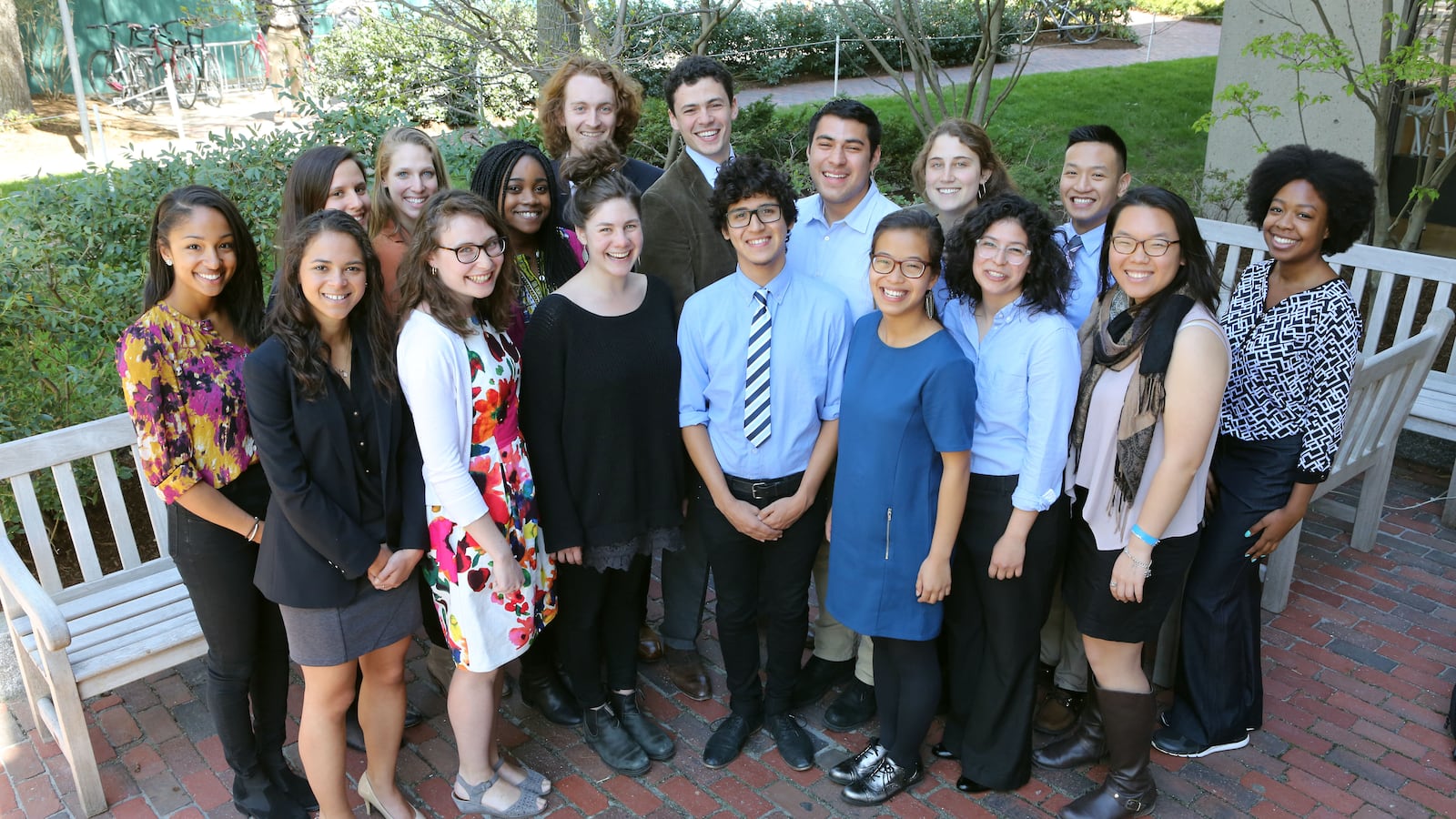 The incoming group of Harvard Teacher Fellows (photo courtesy of Harvard)