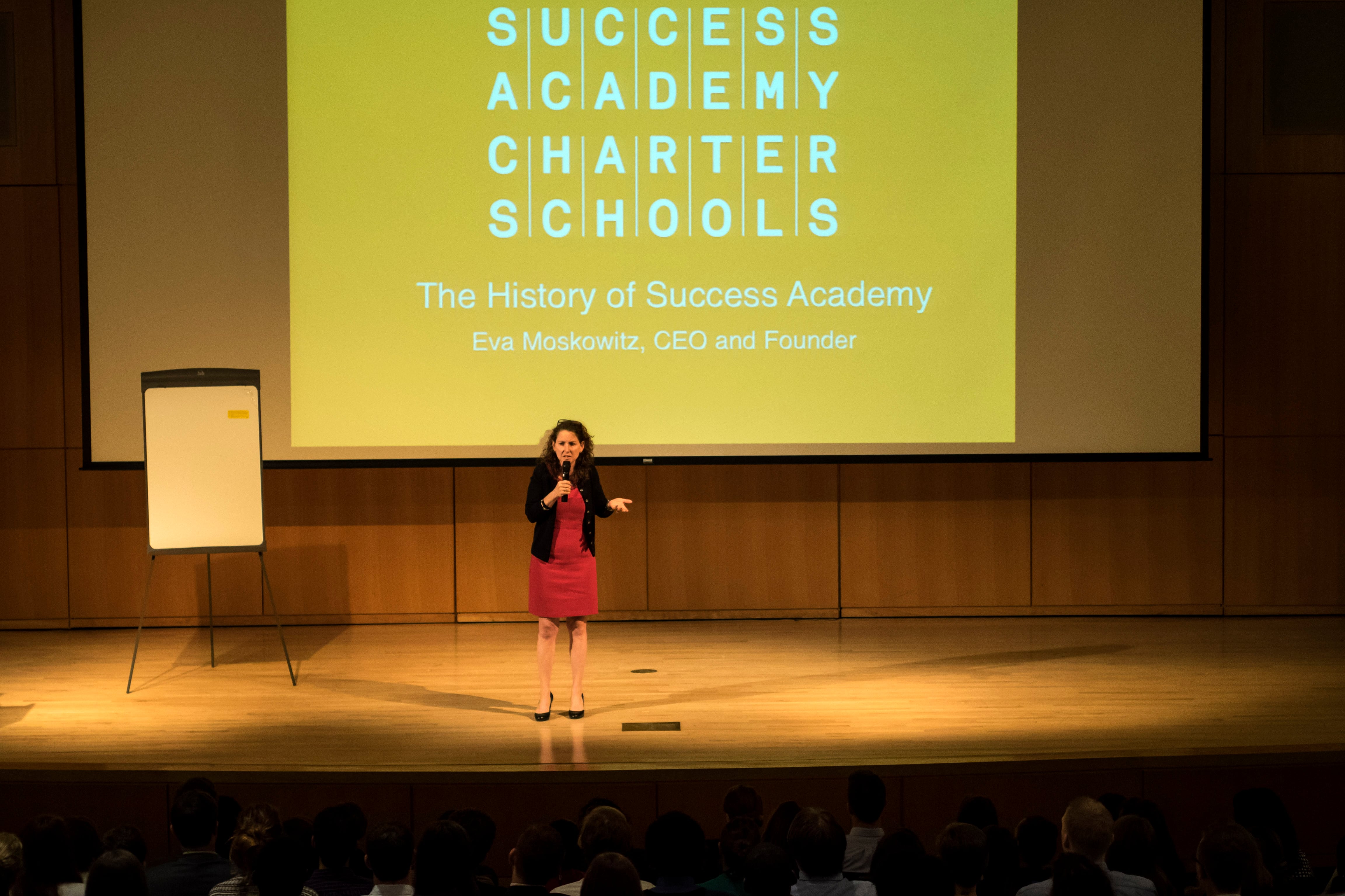 Eva Moskowitz of Success Academy...