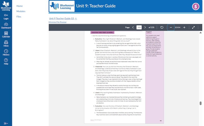 A screenshot of a website that has blue and black writing and a letter in the middle.