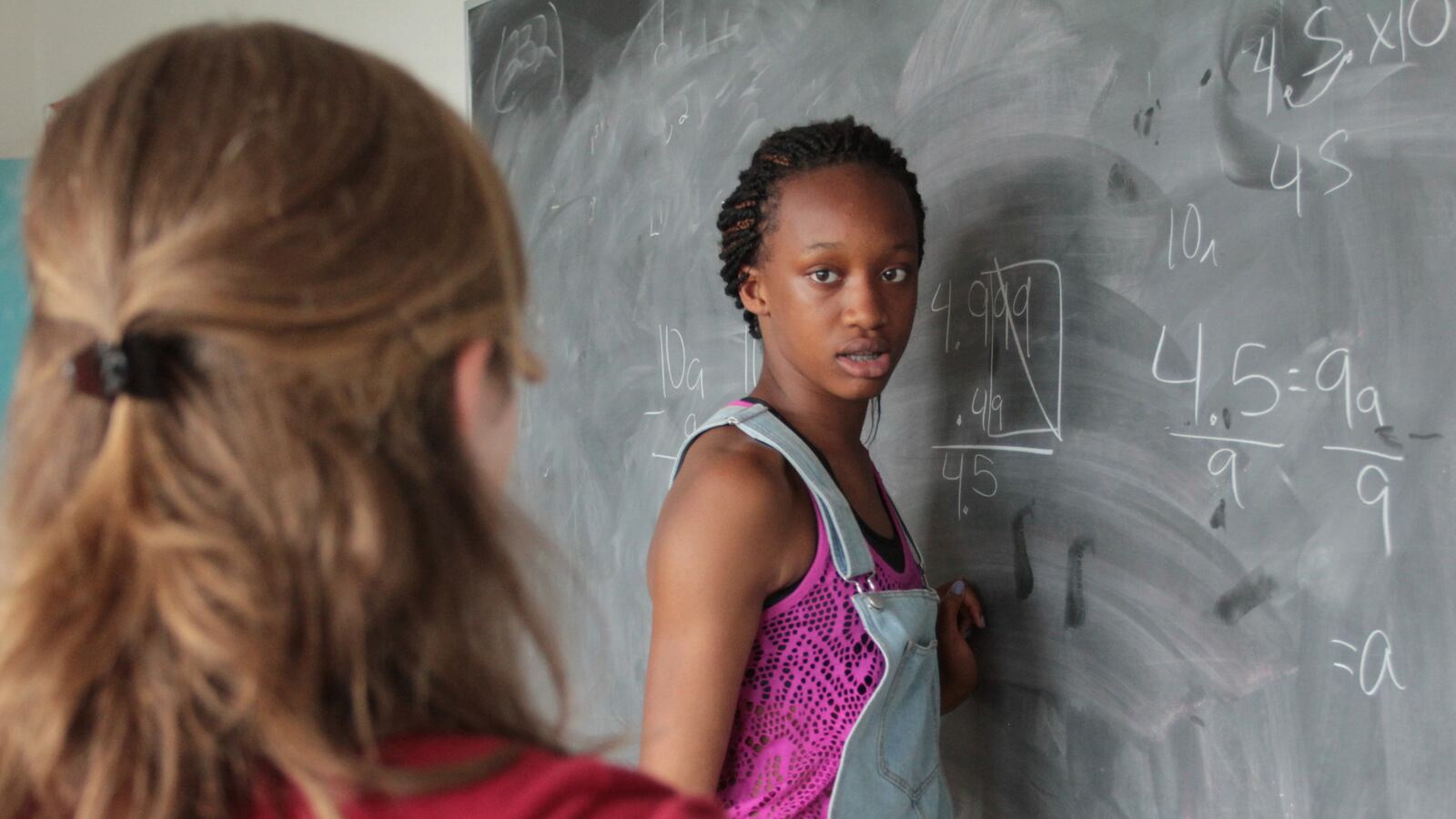 Nia Wallace, a current eighth-grader at Girls Prep Middle School, attends BEAM’s summer math camp at Bard College.