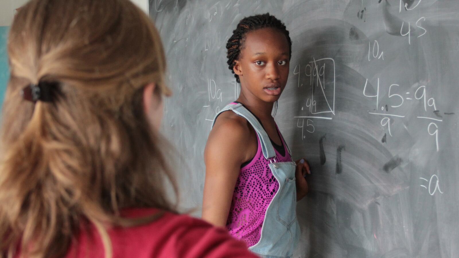 Nia Wallace, a current eighth-grader at Girls Prep Middle School, attends BEAM’s summer math camp at Bard College.
