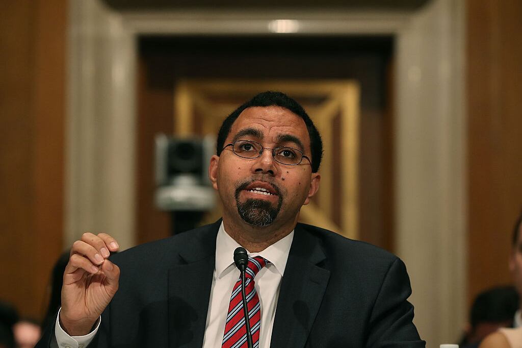 John King speaks on Capitol Hill in 2016.