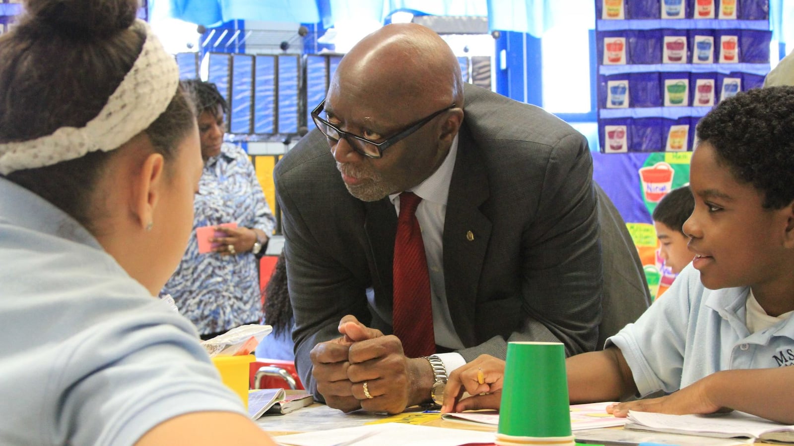 Principals union chief Ernest Logan