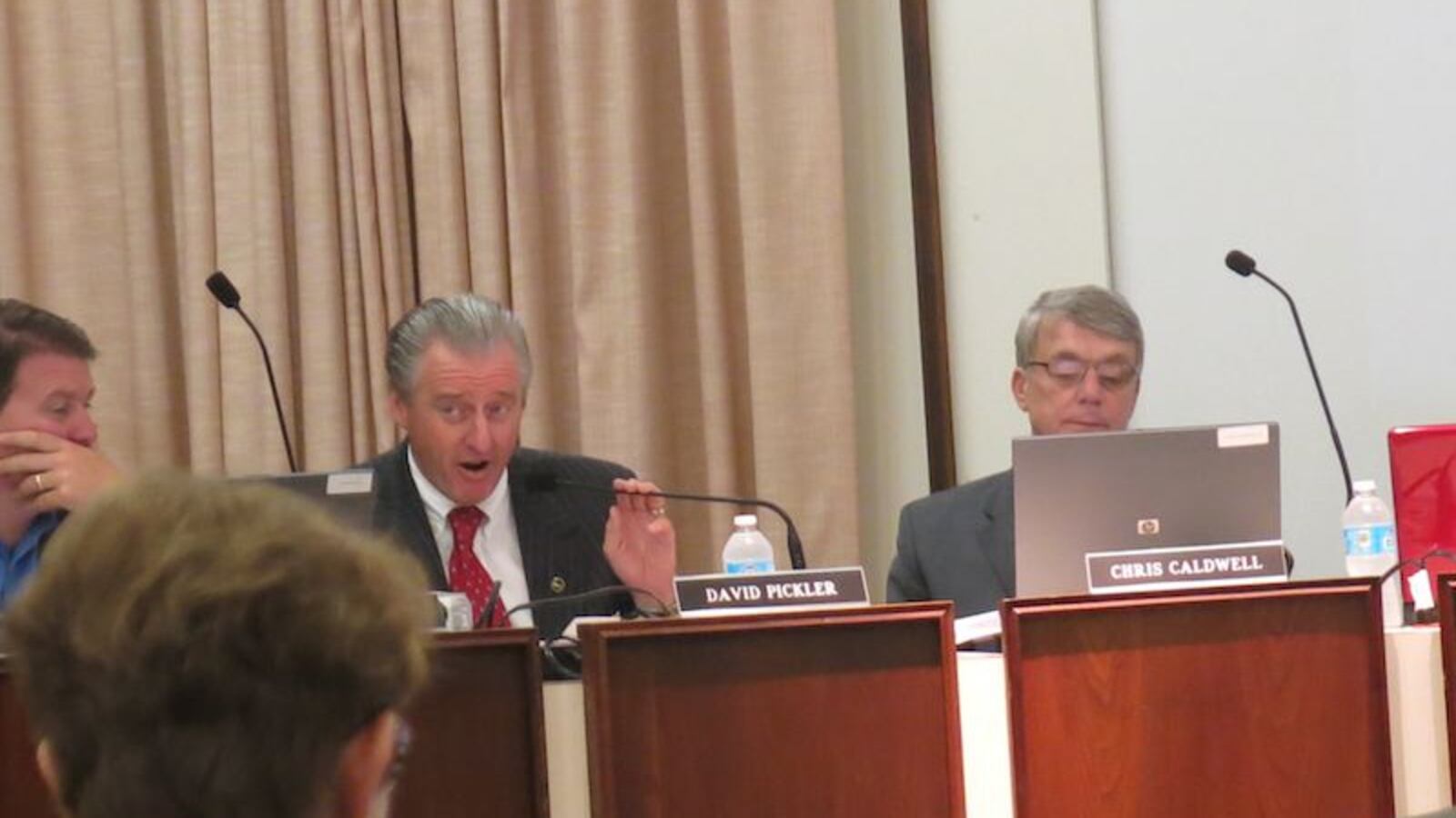 SCS board member David Pickler talks about strengthening district's equipment tracking system.