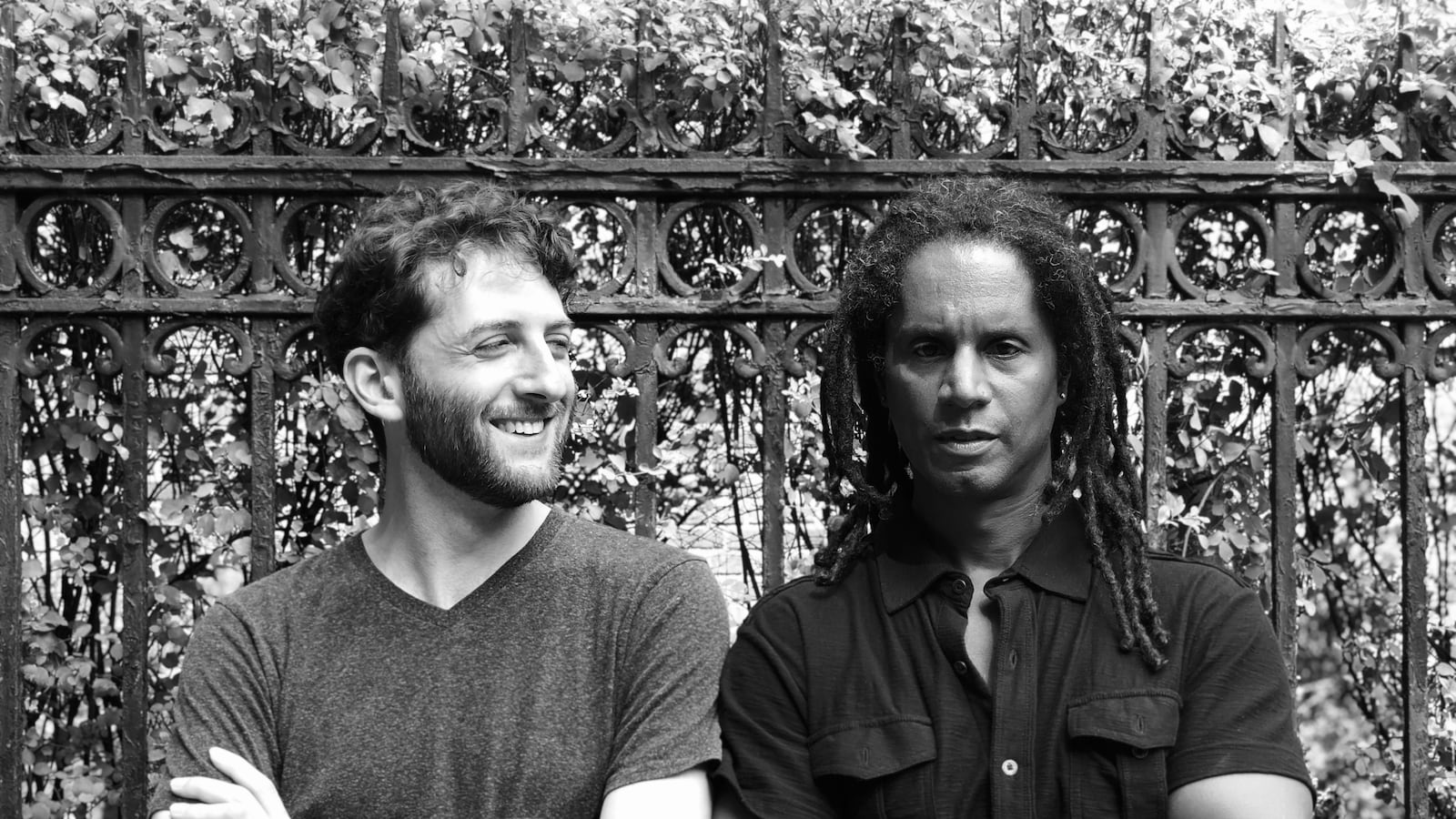 Max Freedman, left, and Mark Winston Griffith host the podcast "School Colors."