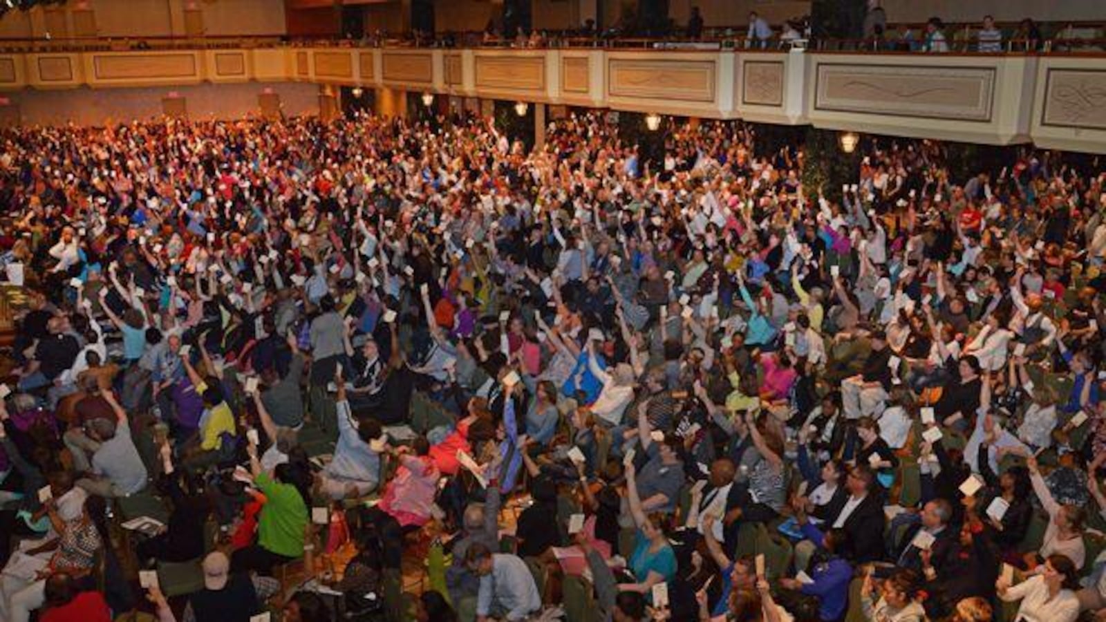 Members of the UFT's Delegate Assembly voted to send the proposed contract to the full union membership in 2014.