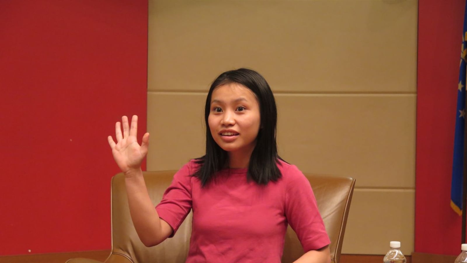 Elly Mawi expressed her gratitude for her teachers at Chalkbeat and WFYI's recent Conversation about Education focused on English language learners.