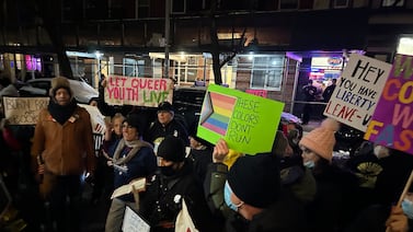 Moms for Liberty came to Manhattan. Protesters may have outnumbered participants.