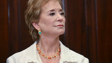 Detroit school district leaders express need to protect Title I funding to Linda McMahon