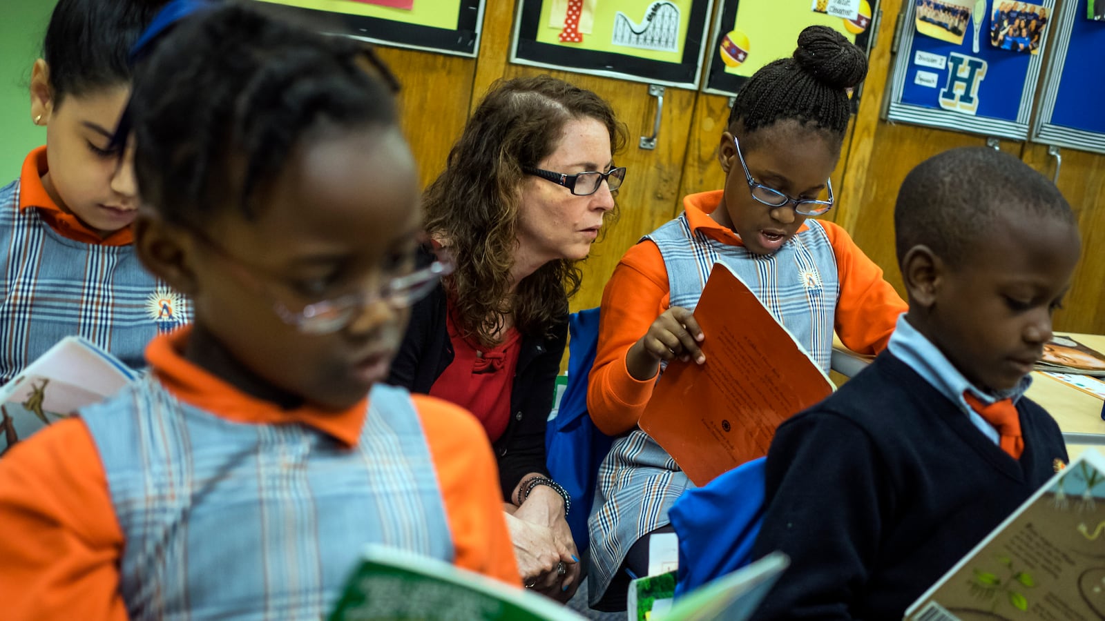 Eva Moskowitz of Success Academy at a Harlem location in 2014.