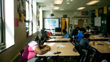 The Detroit district offered gift cards for perfect attendance. 4,936 students have earned it.
