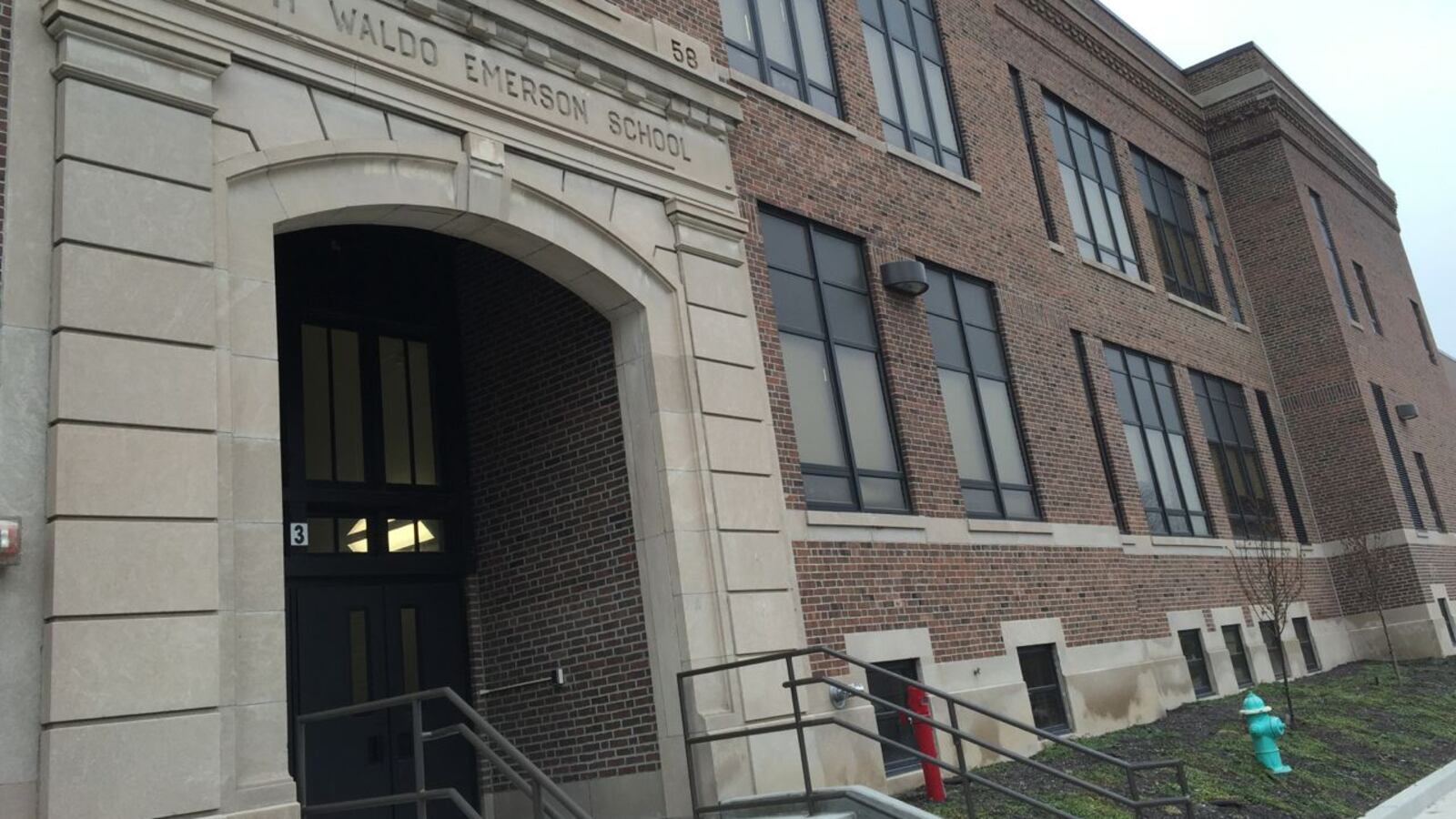 School 58 improved to a C from an F this year based on improved test scores.