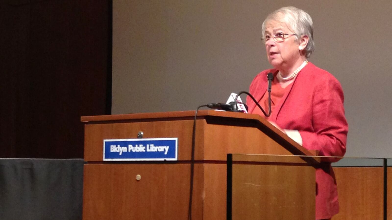 Chancellor Carmen Fariña in September.