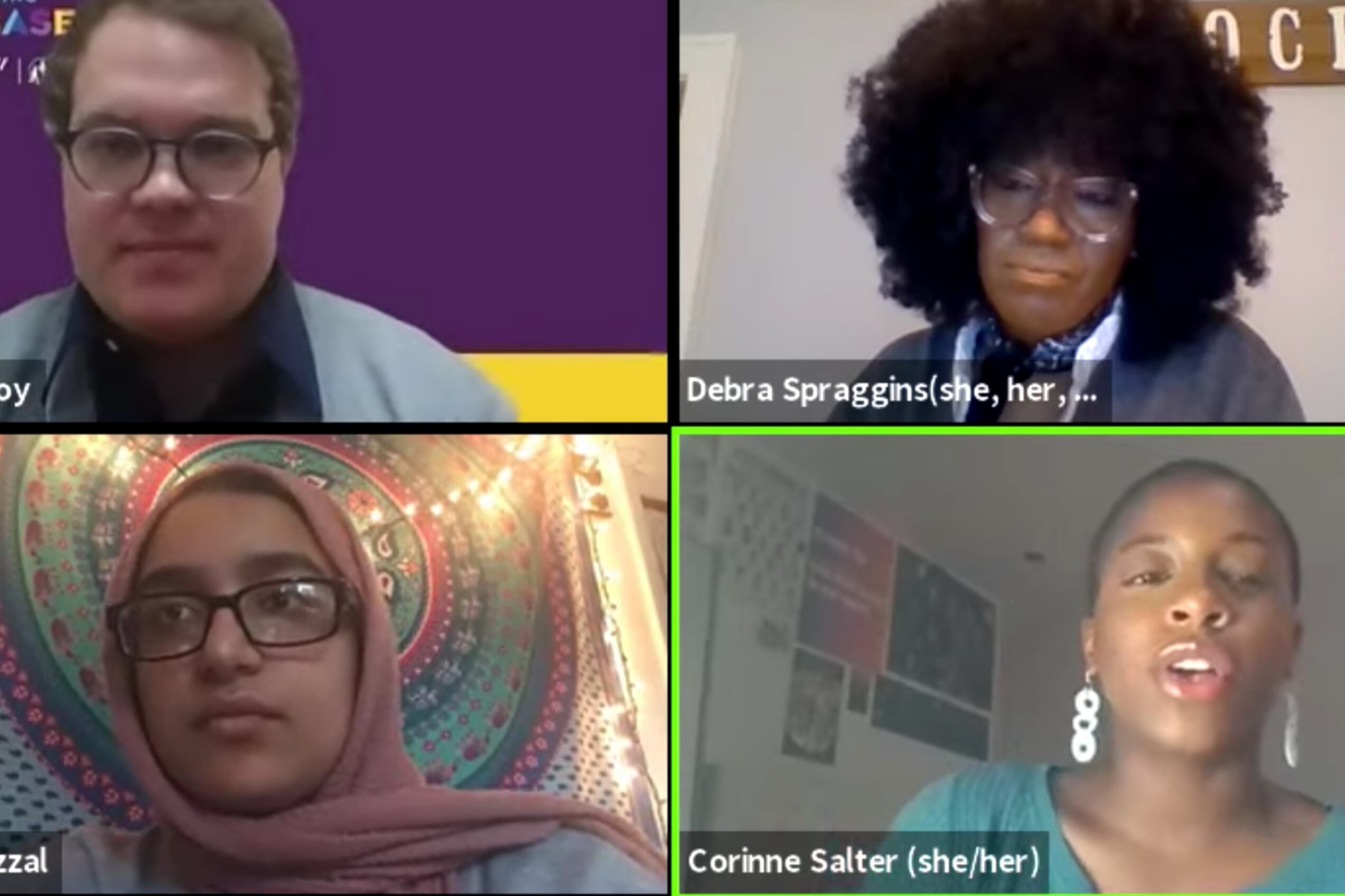 Six students and district officials speak on a virtual panel about addressing racism and bias on Chicago Public Schools campuses.