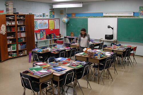 New classroom <em>by ##http://www.flickr.com/photos/editor/##EditorB##</em>.