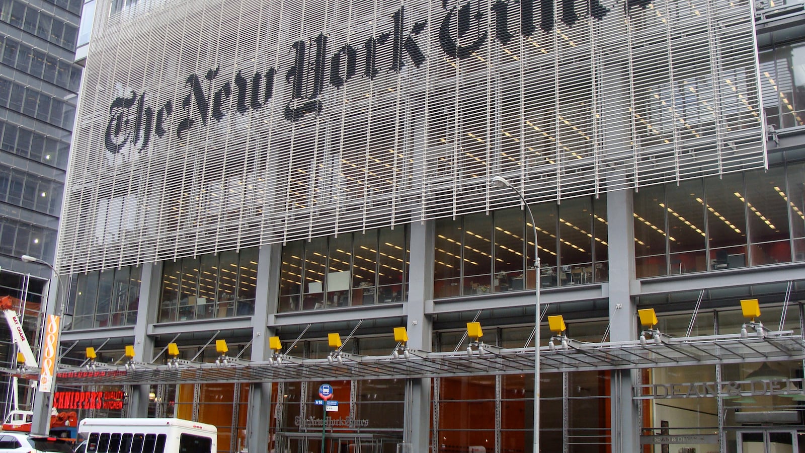 The New York Times building