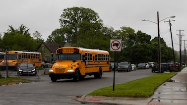 Detroit district says yellow buses reduced chronic absenteeism for some Henry Ford High School students