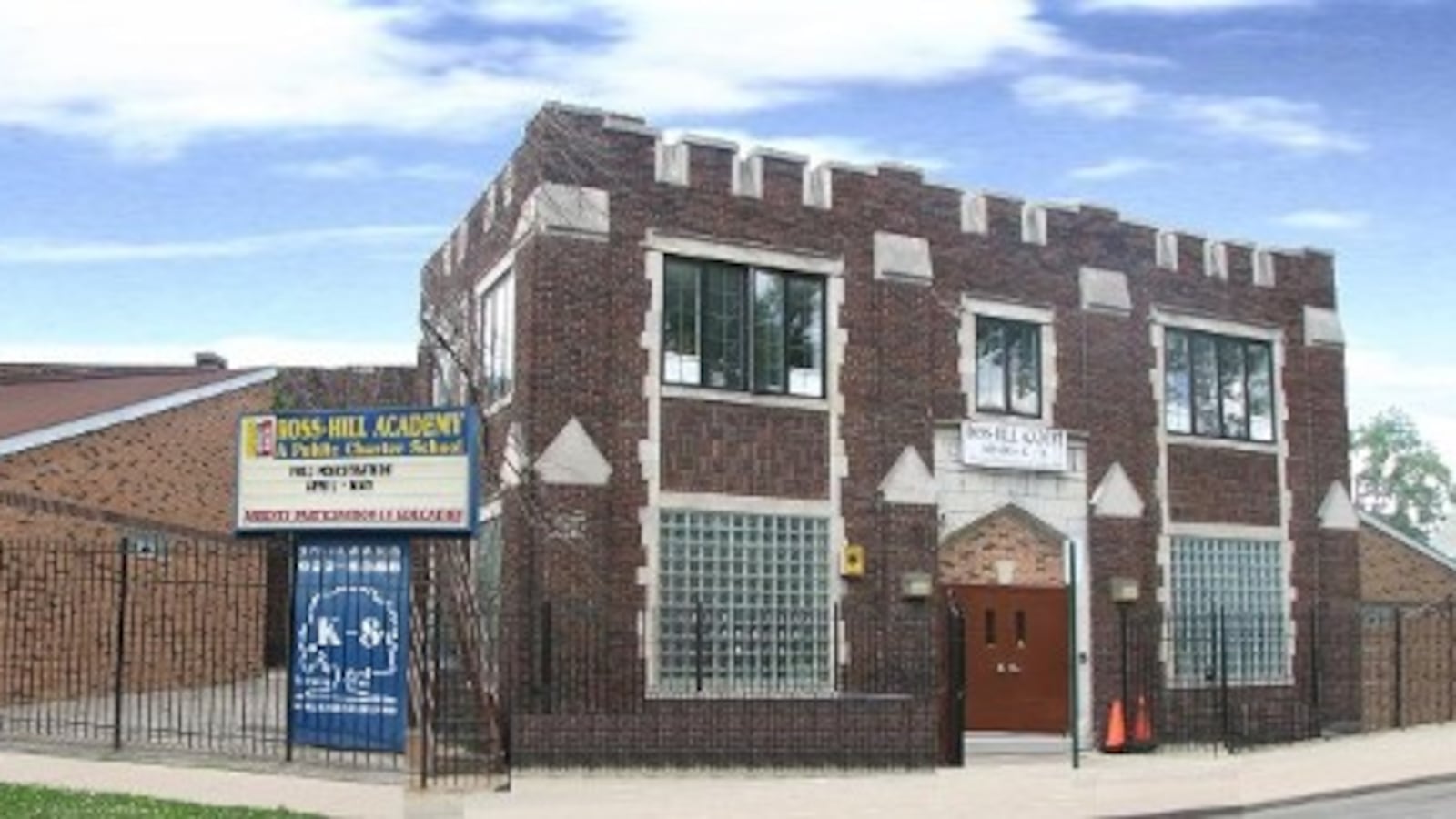 The Ross-Hill Academy charter school closed its doors in June, 2017.